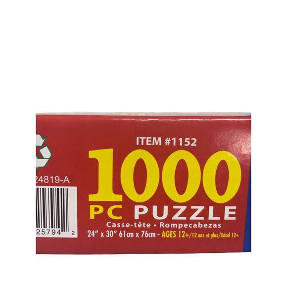The Toy Store 1000 Piece Jigsaw Puzzle By White Mountain Children Shopping - Picture 2 of 3